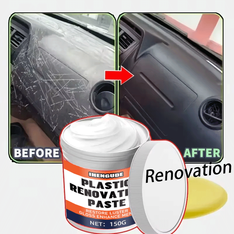 Trim Restorer Plastic - Полировочный воск для пластика автомобиля, крем