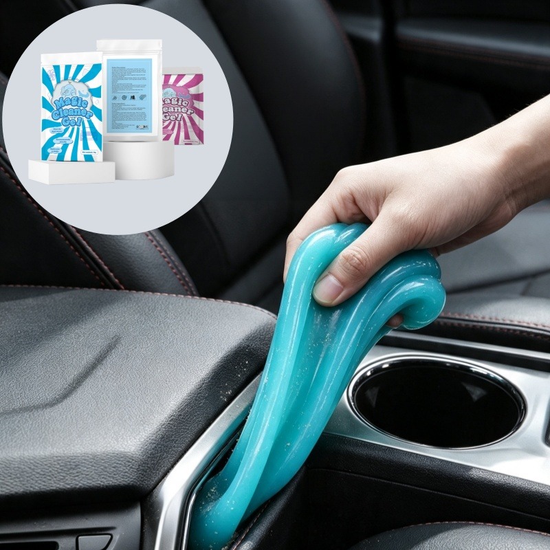 Seat Cleaner Fabric - Волшебный гель для чистки автомобиля: очиститель