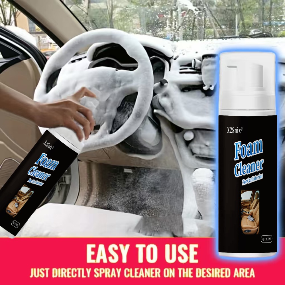 Leather Cleaner Interior - Новый многофункциональный очиститель-пена для салона автомобиля,