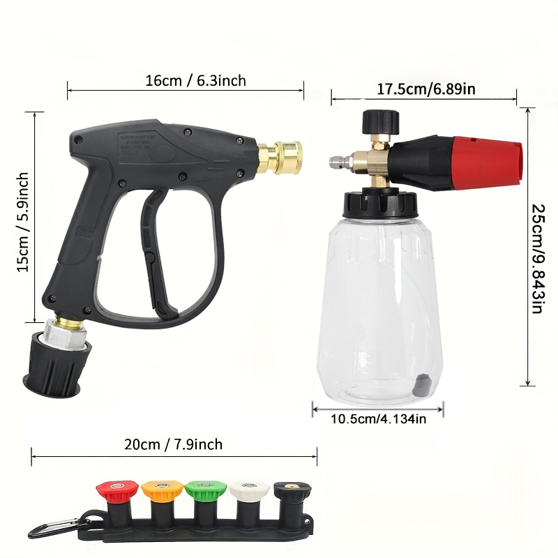 Комплект lanców для снежной пе – обзор и цена Pressure Washer Foam Gun