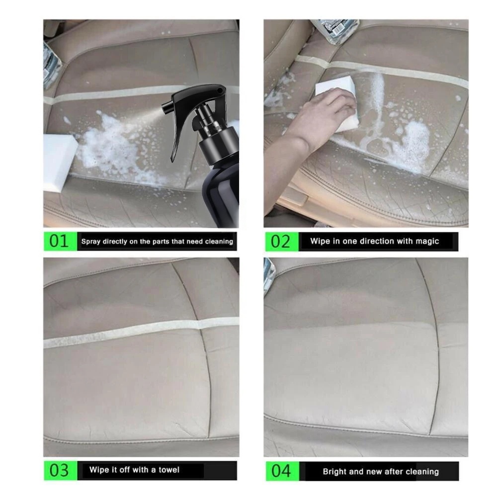 Спрей для чистки салона автомо – обзор и цена Leather Cleaner Interior